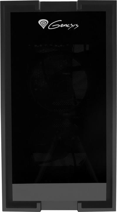 Productafbeelding Natec GENESIS Irid 353 ARGB - Micro Tower - PC - Acrylonitril Butadieen Styreen (ABS) - S (ATX, Mini-ATX)