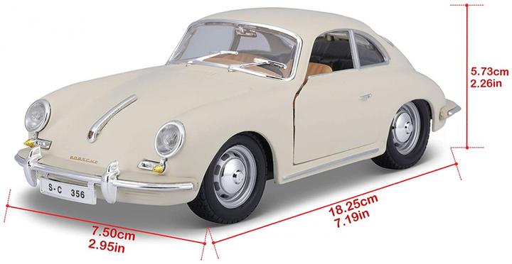 Image du produit Bburago Porsche 356B Coupe