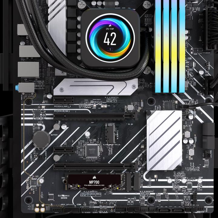 Produktbild Corsair MP700 (1000 GB, M.2 2280)