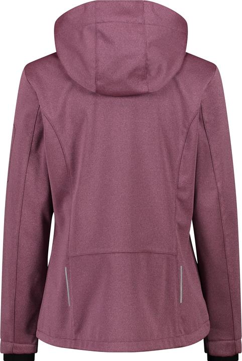 CMP Campagnolo Women's Jacket Zip Hood Melange Softshell (42, L)