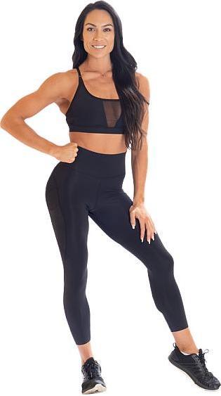 Actual product image Better Bodies Highbridge Mesh Bra - Black (Single pack, M)