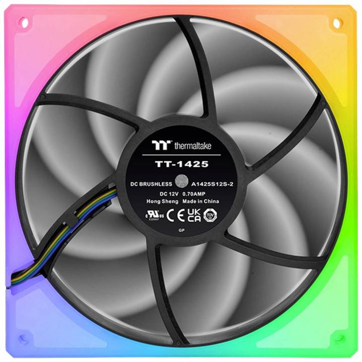 Actual product image Thermaltake PC case fan ToughFan 14 3Pack (140 mm, 3 x)