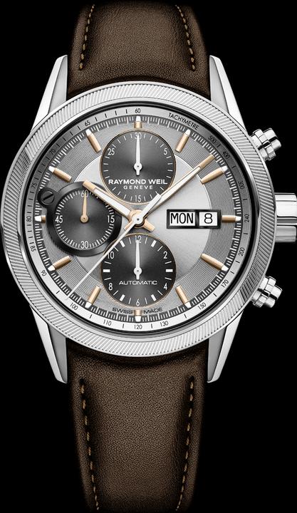 Produktbild Raymond Weil Freelancer Automatic Chronograph Men's Watch (Analoguhr, 42 mm)