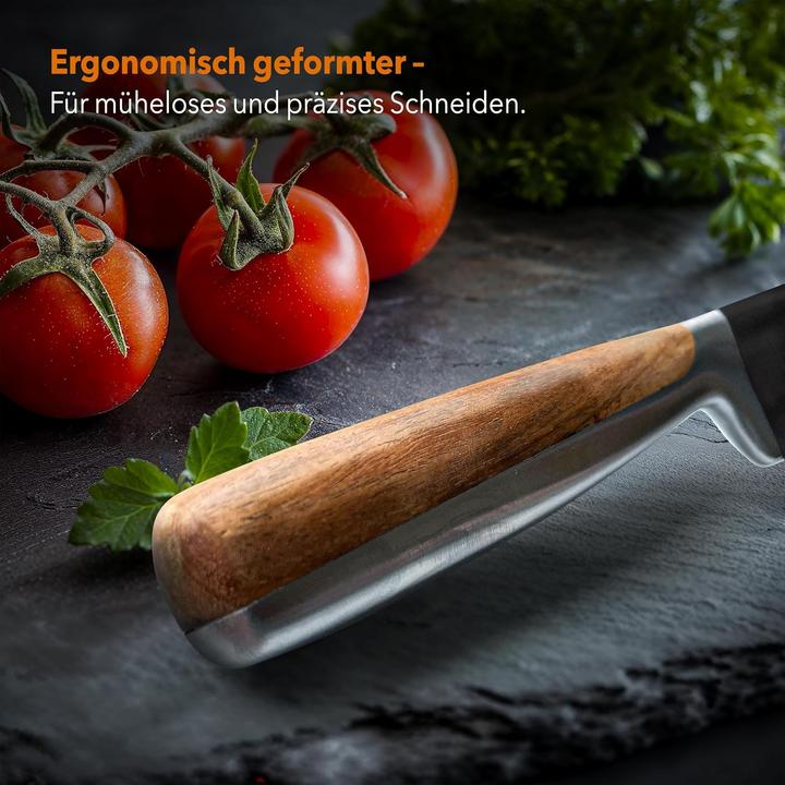Actual product image Baumfeld 6-piece magnetic knife block set