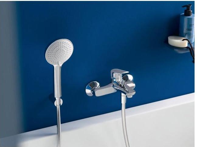 Immagine prodotto Duravit Doccetta 110, 3 getti cromo / bianco (3 Tipi di raggi, 14 l/min)
