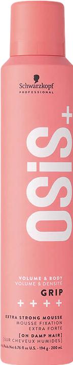 Actual product image Schwarzkopf Professional OSIS+ Grip Mousse (200 ml, Foaming agent)