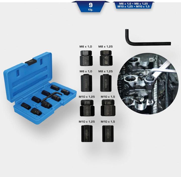 Produktbild Brilliant Tools Stehbolzen-Ausdreher-Satz