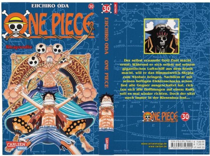 Image du produit One Piece, Band 30 (Allemand, Eiichiro Oda, 2004)
