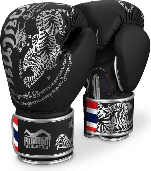 Phantom Athletics Boxing gloves Muay Thai - Limited Silver Edition (12 OZ, One size)