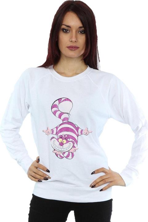 Disney Alice In Wonderland Cheshire Cat Upside Down Sweatshirt (XXL)