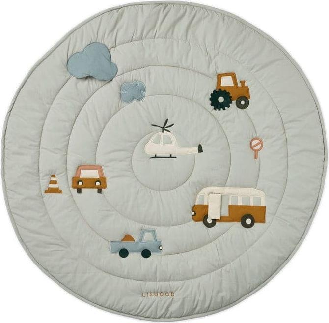 Liewood Aktivitätsdecke Gitta Vehicles Dove Blue