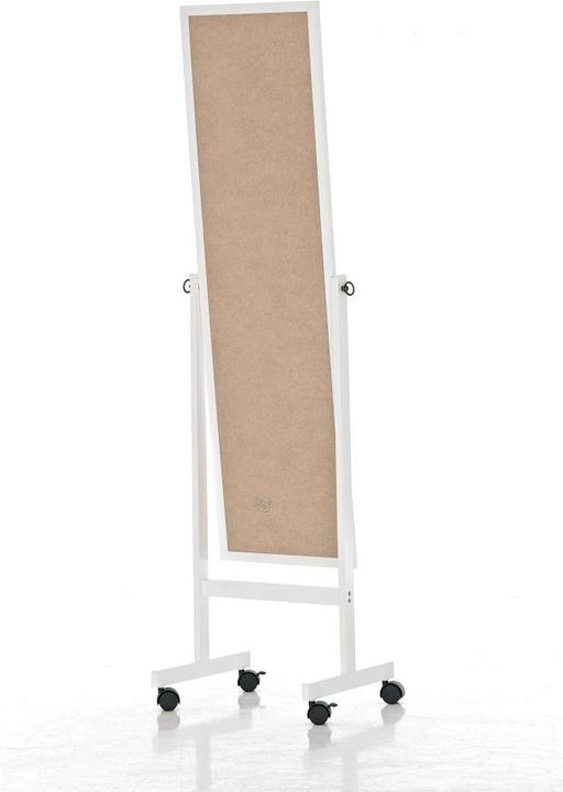 Actual product image CLP Stand mirror Yolanda angular, white (45 x 150 cm)