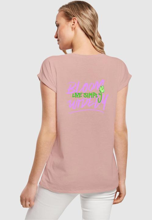 Actual product image Merchcode Ladies Never Too Late Extended Shoulder Tee - 111665 (L)