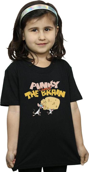 Universal Textiles Pinky And The Brain Cheese Head TShirt Mädchen
