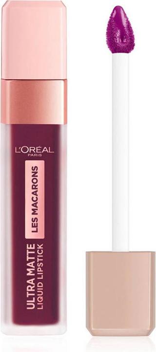 Produktbild L'Oréal Paris LES MACARONS ultra matte liquid lipstick #830- (Blackcurrant Crush)