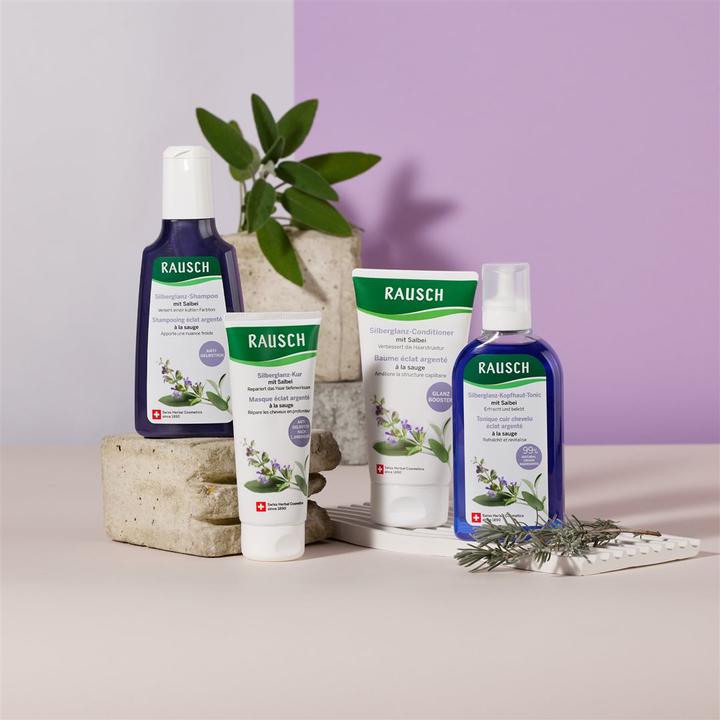 Image du produit Rausch Shampooing éclat argenté Sauge (n) 40 ml (40 ml, Shampoing liquide)