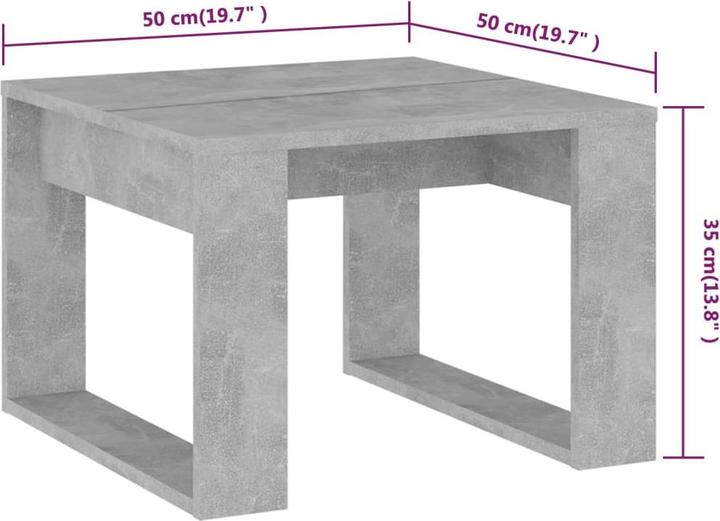 Actual product image VidaXL Everly (50 x 50 x 35 cm)