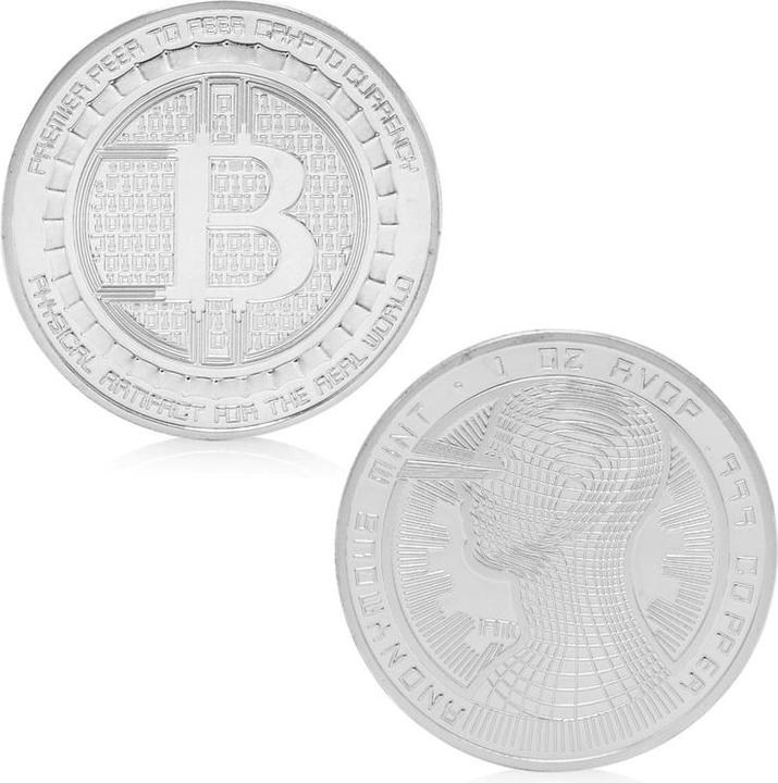 Immagine prodotto JTI BitCoin placcati in argento