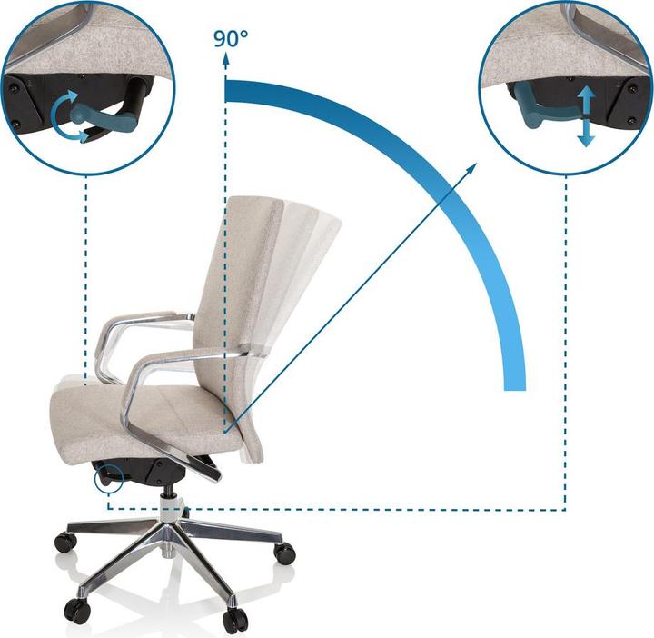 Actual product image Hjh Office BESSONA