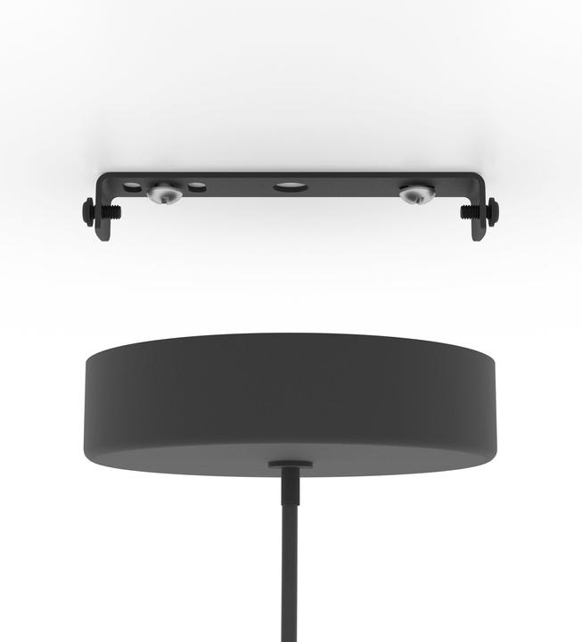 Actual product image EGLO Balamorta-Z Pendant Light - Black Ø5.5 - RGB + TW - Zigbee, Bluetooth (500 lm)