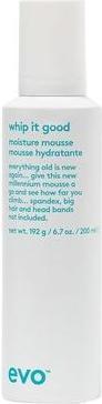 Actual product image Evo Whip It Good Moisture Mousse Hair Styling Mousse Light Hold (Foaming agent)