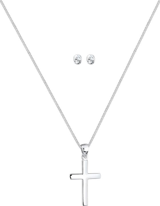 Produktbild Elli Kreuz, Solitär-Ohrring (925er Sterling Silber)