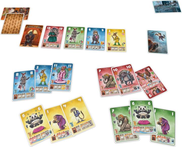 Actual product image Zoch ZOC05143 - Beasty Bar - Born to be Wild, card game, for 2-4 players, from 8 years (German)