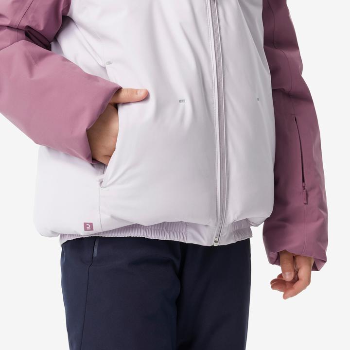 Produktbild Wedze Skijacke Kinder wattiert warm wasserdicht - Piste 500 rosa (164)