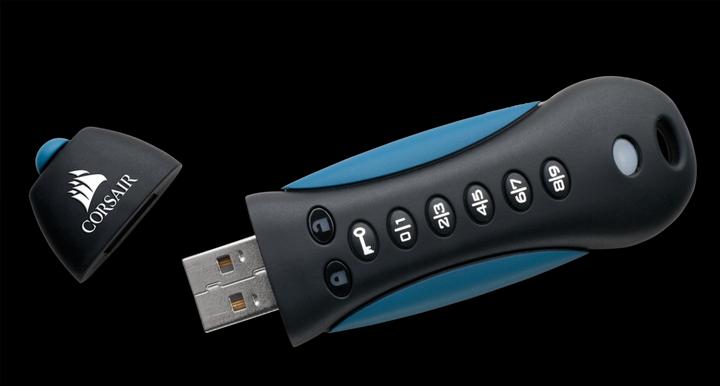 Actual product image Corsair Padlock 3 32GB Secure USB3.0 Drive (32 GB)