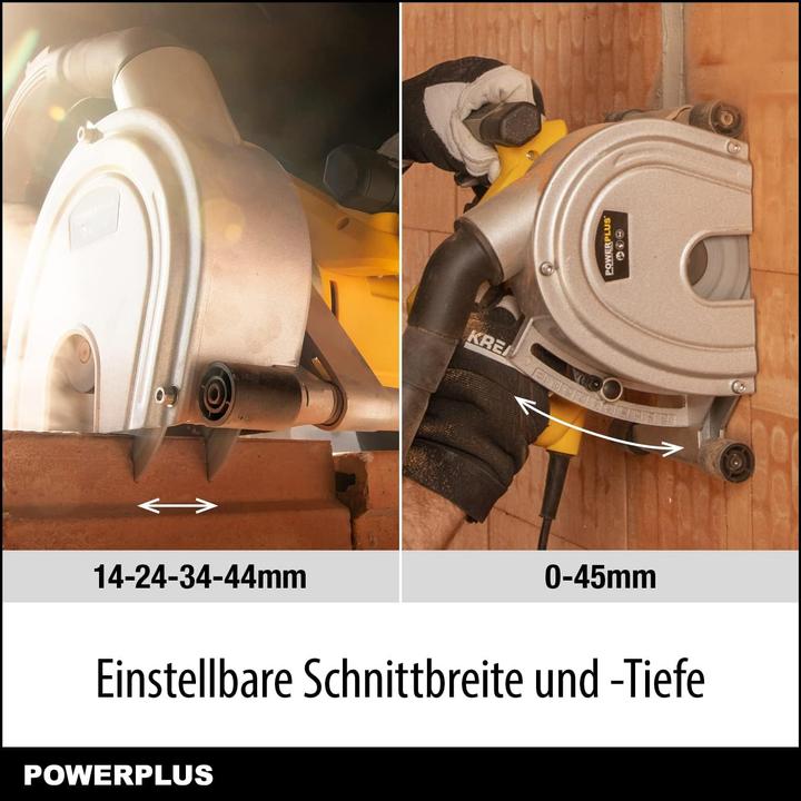 Produktbild Powerplus Mauernutfräse