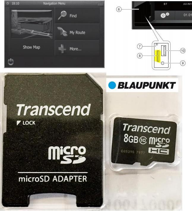Produktbild Blaupunkt Navi-Karte EU Serie 530/370/570 (1 year)