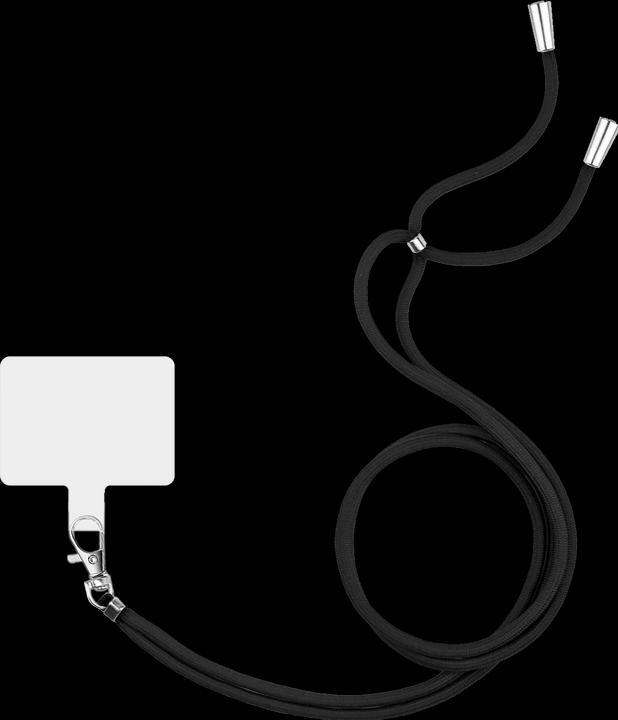 Produktbild Cazy Handykette Hülle Kompatibel mit Motorola Moto G54 5G - Silikon Handyhülle mit Band Necklace Hülle -
