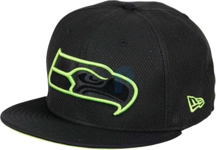New Era NFL - Seattle Seahawks - Diamond Prene 59Fifty Cap schwarz 7 1/4 (56)