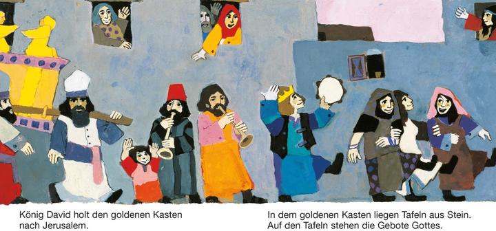 Produktbild David wird König (4er-Pack) (Deutsch, Kees de Kort, 2020)
