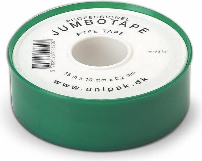 Unipak TEFLON TAPE JUMBO 10MX19MM