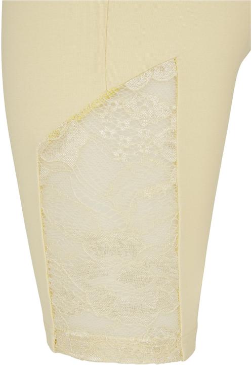 Actual product image Urban Classics Ladies High Waist Lace Inset Cycle Shorts - 16956 (4XL)
