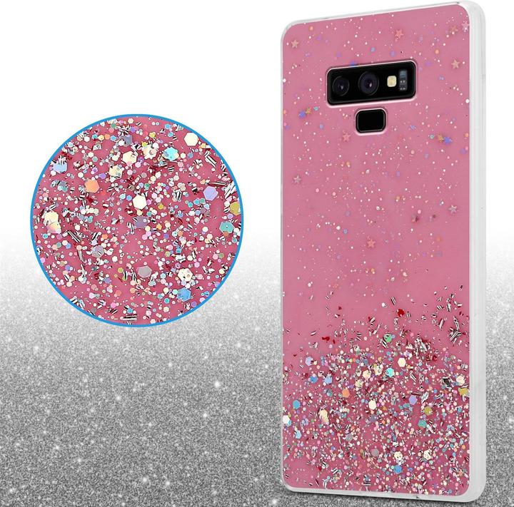 Image du produit Cadorabo Couverture TPU paillettes scintillantes (Samsung Galaxy Note 9)