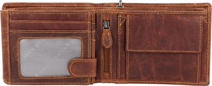 Produktbild Greenburry Vintage Cafe-Racer Geldbörse RFID Leder 12 cm