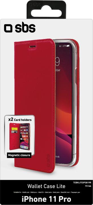 Actual product image SBS Book Wallet Lite Case (Apple iPhone 11 Pro)