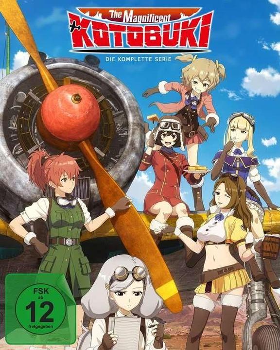 Il magnifico Kotobuki - Box completo (Episodio 1-12) (3 Blu-ray) (DVD 3D, Tedesco, Giapponese)