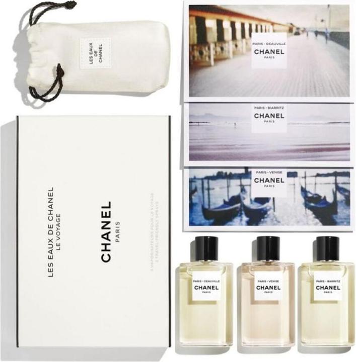 Nina Ricci Les Eaux De Chanel Set Chanel: Paris – Deauville, Eau De Toilette, For Wome (Fragrance set)