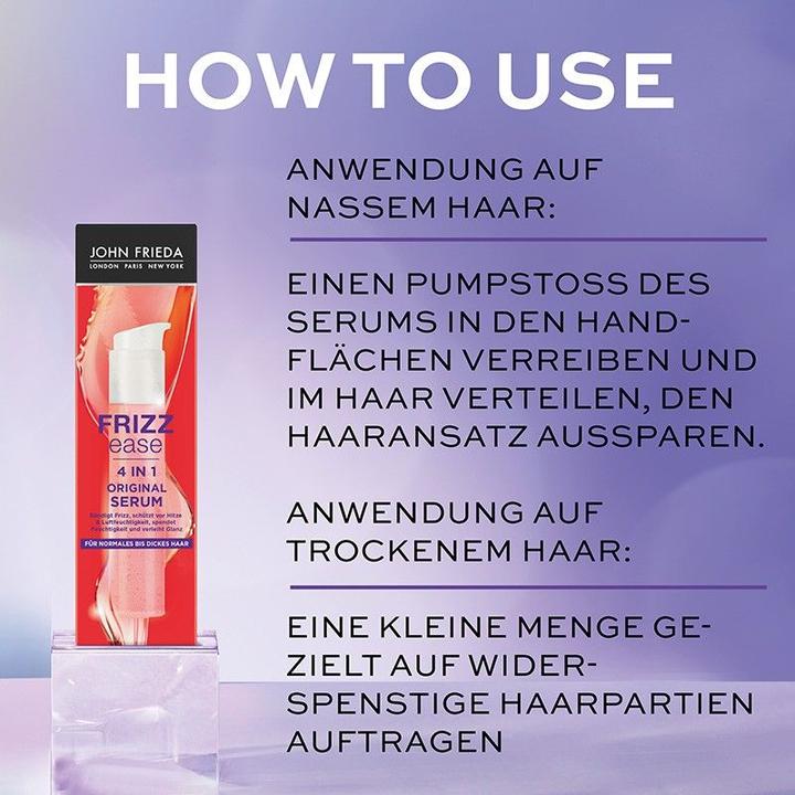 Produktbild John Frieda Frizz Ease - Original 4 in 1 Serum (50 ml)