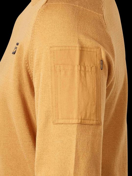 Actual product image Pme Legend Buckley Knit Pullover Round Neck Wood Thrush (M)
