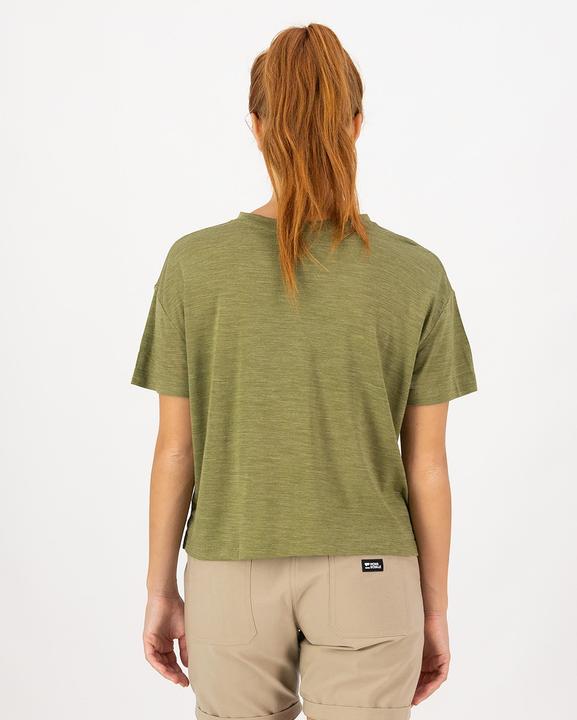 Actual product image Mons Royale Zephyr Merino Tencel™ Boxy T-Shirt (S)