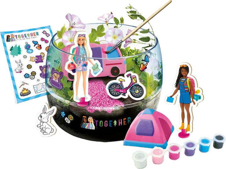 Produktbild Clementoni Barbie Terrarium Bastelset