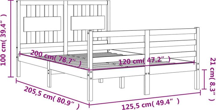 Produktbild VidaXL Broddy (150 x 200 cm)