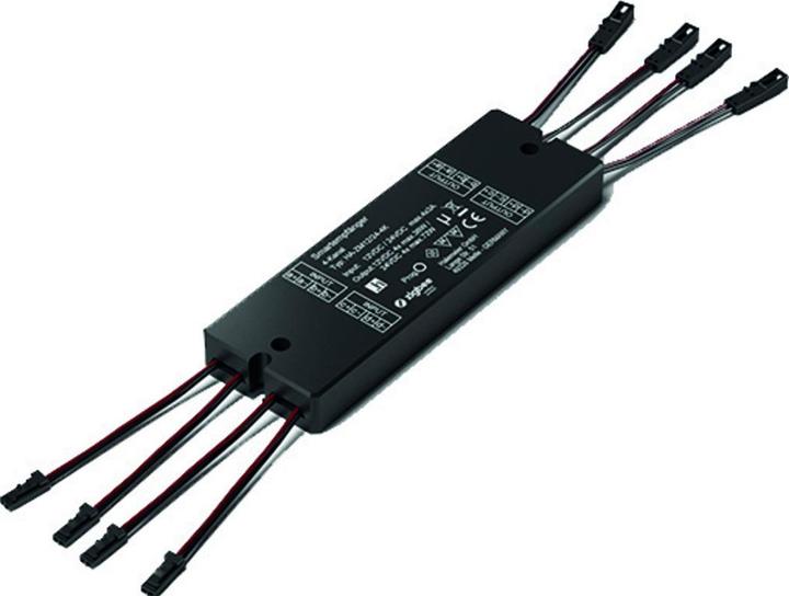 Actual product image Halemeier 4 channel smart receiver for radio dimmer switch S-Mitter 12 V