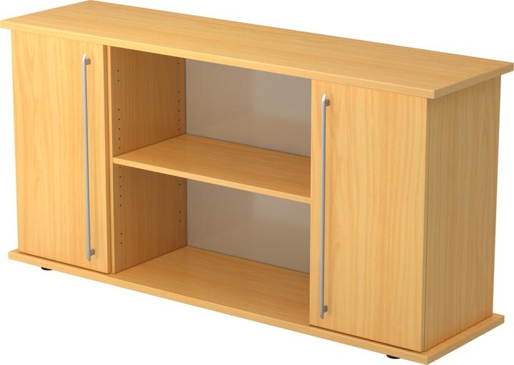 Produktbild Hammerbacher Sideboard 2 Türen 166cm RE Buche/Buche