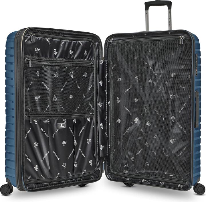 Actual product image Pactastic Collection 04 THE LARGE + 4 Rollen Trolley L 75 cm mit Dehnfalte (109 l, XL (from 140l))