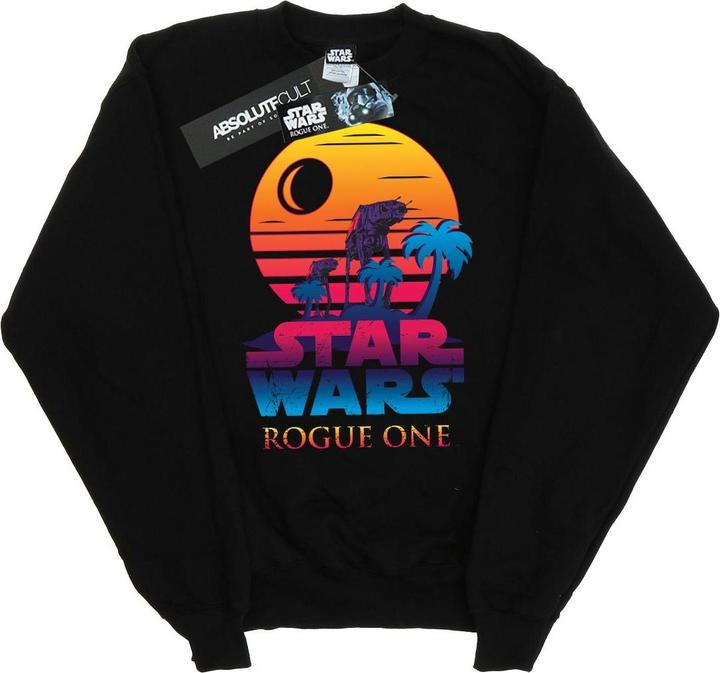 Star Wars Rogue One Logo Sunset Sweatshirt (L)